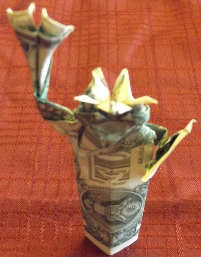 Joshua's-Origami-Folded-$1-Bills